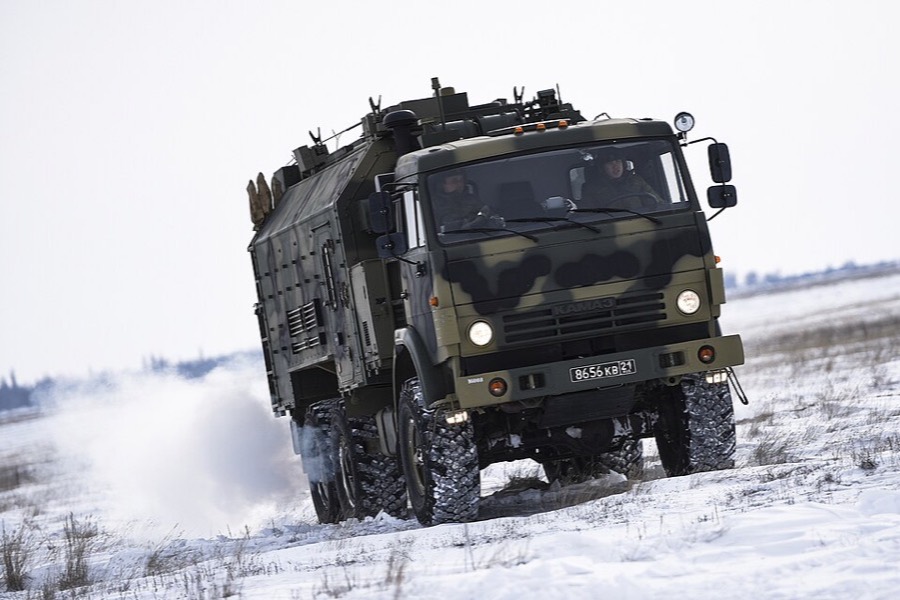 Iskander-M combat launch at the Kapustin Yar range, 2018.