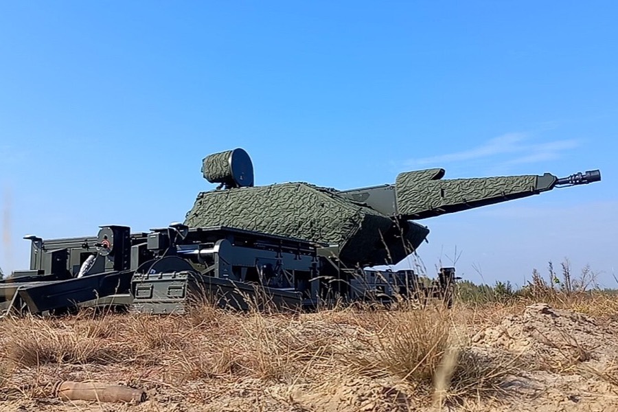 Skynex 35 mm Revolver Gun Mk3 in Ukrainian Air Force service.