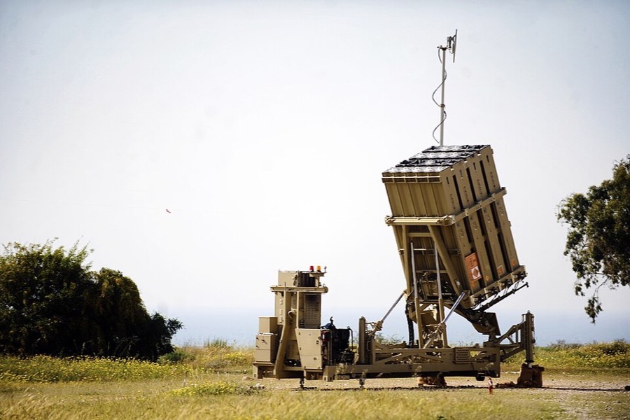 An Iron Dome battery deployed near Ashkelon in April 2011.